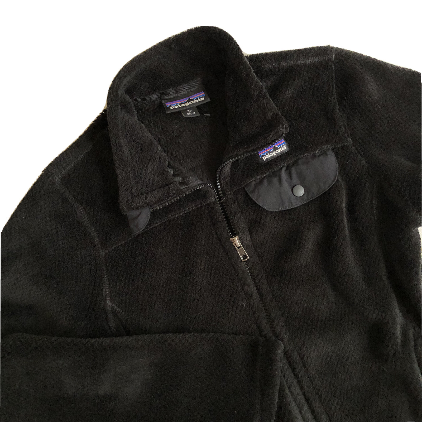 Patagonia Jacket Black Girl Re-Tool 