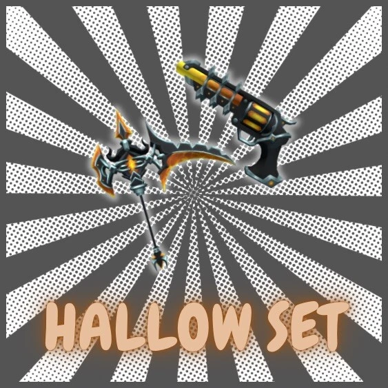 Hallow Set MM2 - Murder Mystery 2 Godly Bundle (CHEAPEST) 🎃