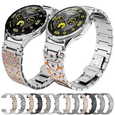 Für Samsung Galaxy Watch 3 45/46mm 7 FE 6 5 4 40 44 45mm Classic Metall Armband