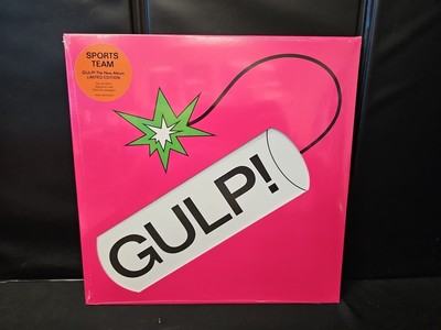 SPORTS TEAM - GULP! (INDIE EXLCUSIVE LP) GREEN VINYL RECORD NEW DIECUT JACKET 