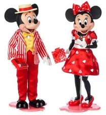 12" Mickey Minnie Mouse Valentine's Day Limited Edition 3610 Doll Set RARE GIFT