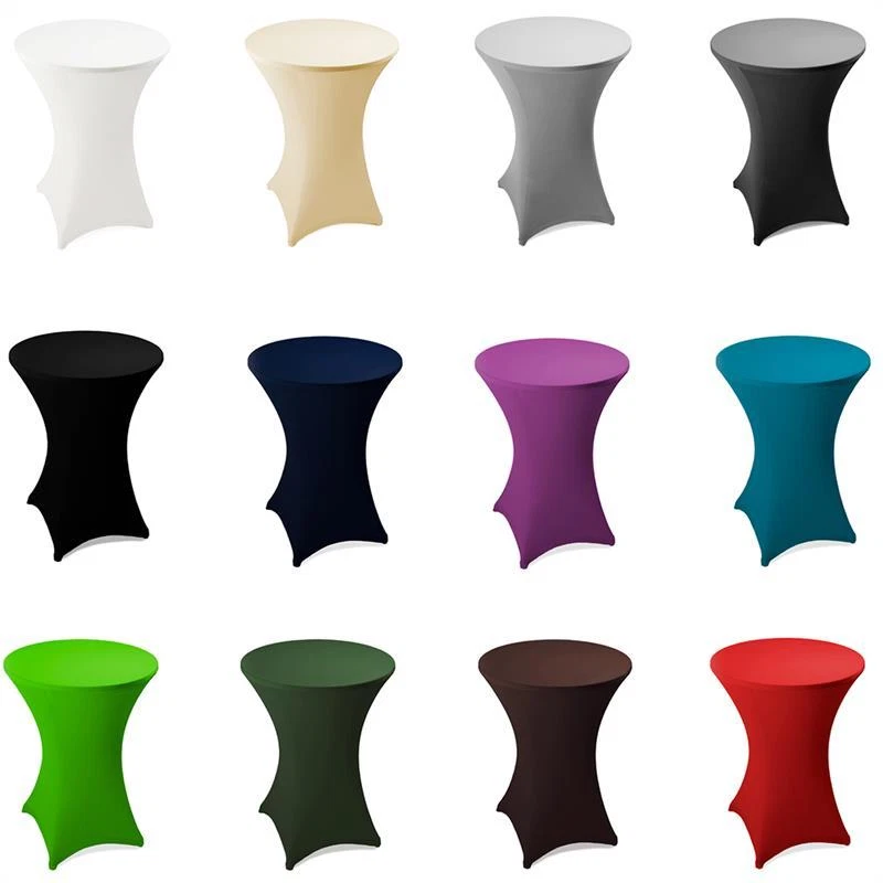 Stehtischhusse Stretch Stehtisch Ø 60 70 80 cm Husse Tisch Hussen Bistrotisch - Bild 2 von 4