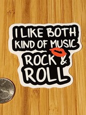 ROCK  ROLL STICKER Music Rock Music Laptop Rock and Roll Sticker ROCK ON