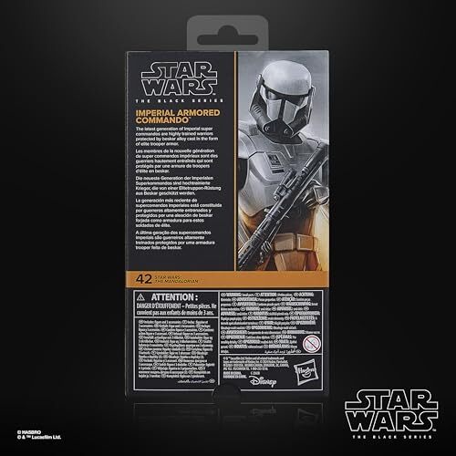 STAR WARS The Black Series Imperial Armored Commando The Mandalorian Co - Picture 2 of 2