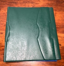 Mead Vintage Trapper XL Notebook Green Binder with 2 folders  notebook