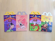 1998 McDonald's Happy Meal Box, Disney's Mulan, Set of 2