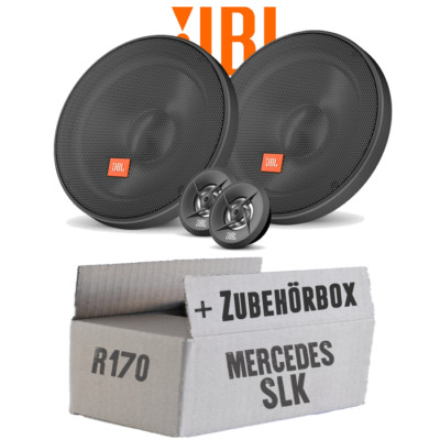 JBL Lautsprecher für Mercedes SLK R170 Front - 16cm Boxen Auto - Einbauset Front