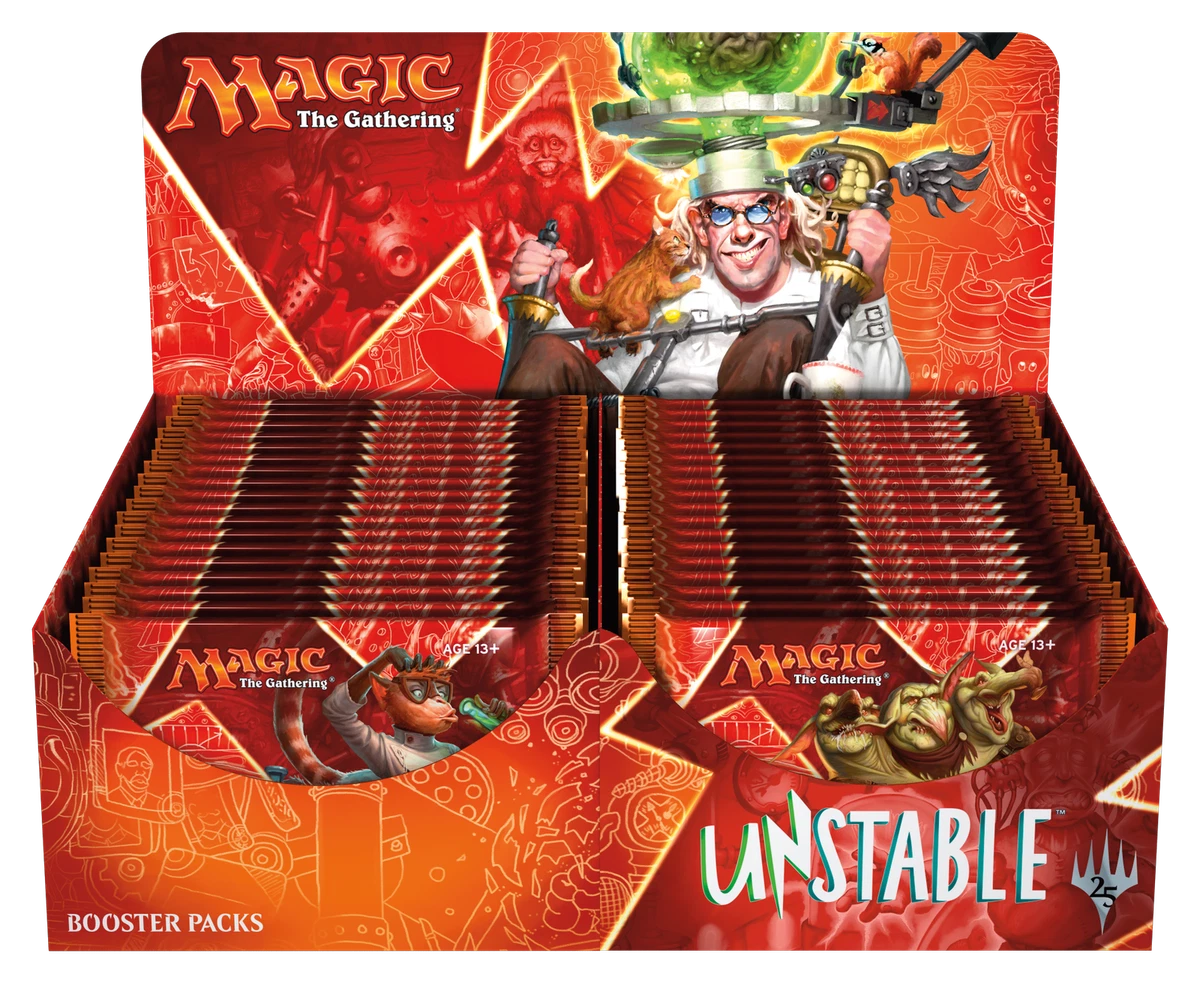 Magic: The Gathering Unstable Sealed Collectible Card Game Packs