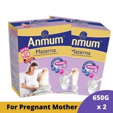 2 X Anmum Materna Milk 650g For Pregnant Woman Original Flavour FREE SHIPPING