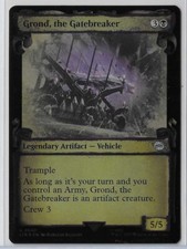 MTG Grond, the Gatebreaker Showcase FOIL Lord of the Rings (LTR) #0540 Unplayed