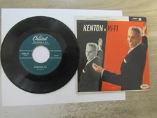 Old 45 RPM Record - Capitol EAP 2-724 - Stan Kenton in Hi=Fi - sides 2 & 7