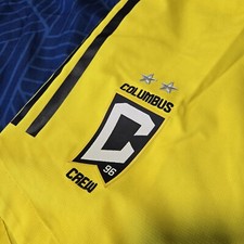Columbus Crew SC Yellow MLS Shorts for sale