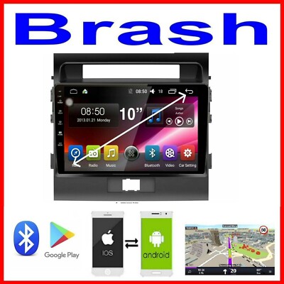 for TOYOTA LANDCRUISER 200 SERIES 2012-2015 GX GPS CARPLAY ANDROID AUTO DAB TPMS