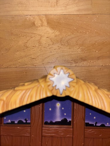 Pesebre Fisher Price 2002 Little People estable solo pieza de repuesto - Imagen 3 de 8