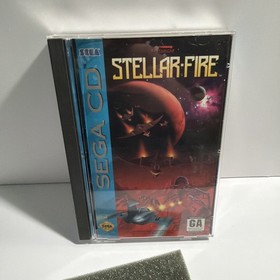 Stellar-Fire (SEGA CD) Complete/CIB w/ Reg Card + Styrofoam Tested Clean