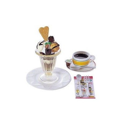 Re-ment (2004) 3:00 Tea Time #8-parfait -1:6 scale dollhouse kitchen food minis