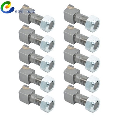 10Pc Threaded Stump Grinder Teeth 2-1/2' Fit for Shaver SC50 SC50-H SC25 SC25-H