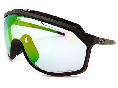 Bolle Chronoshield photochrome Sonnenbrille schwarz/phantomgrün klar BS018005