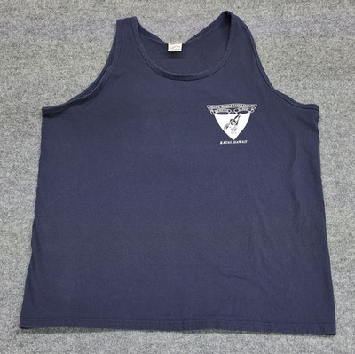 Anvil Pacific Missile Range Facility Sz 2X Barking Sands Kauai Workout Tank Top