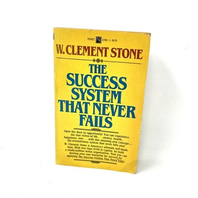 The Success System That Never Fails by W. Clement Stone (1980 PB) Pocket Books