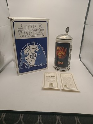 Star Wars 'A New Hope' Limited Number Collectors Ceramic Stein by Avon With COA
