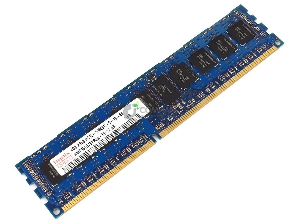 Kit De 16 Go RAM Hynix (2x8 Go) DDR3-1333 PC3L-10600R - Pour Serveur, Testé Et Fonctionnel !