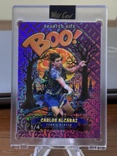 2025 Wild Card Haunted Hits - Carlos Alcaraz 1/4