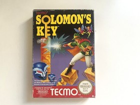 NES - Solomon's Key - en embalaje original con instrucciones - PAL-B