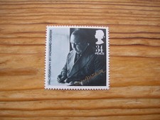 MNH 34p stamp Alfred Hitchcock Photo Howard Coster Director British Film 1985