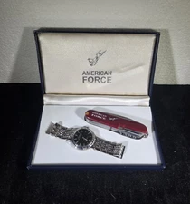 American Force - Commemorative Watch & Pocket Knife Set in Case
