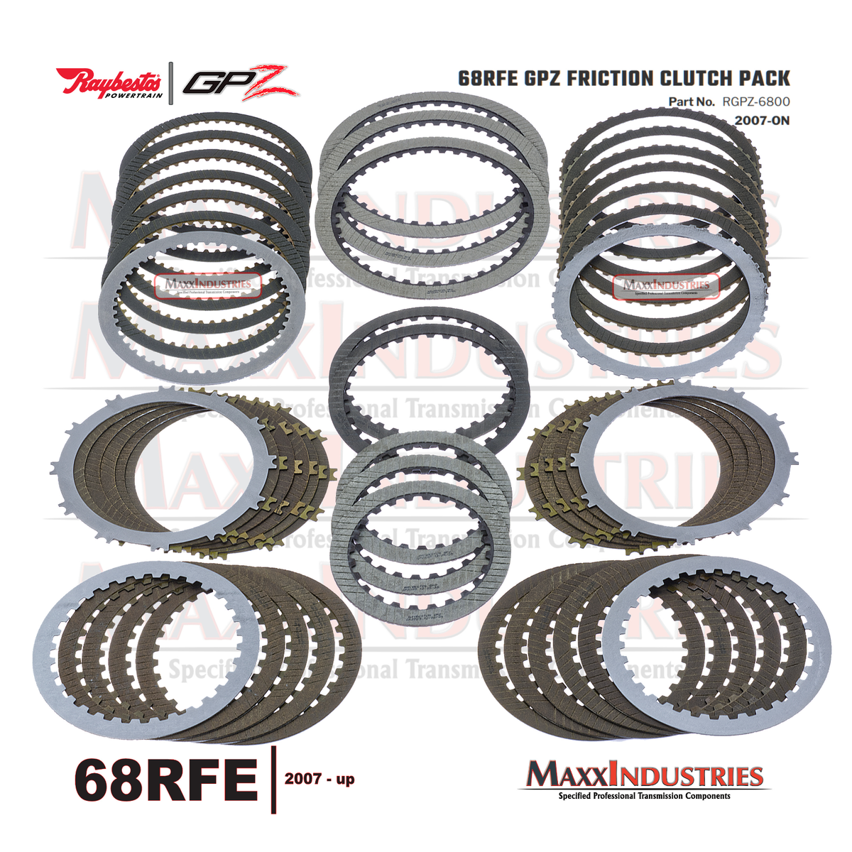 68RFE Dodge 6.7L Cummins Diesel High Performance Friction Set