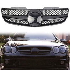 Kühlergrill mit einer Lamelle für Frontstoßstange für Benz SL-Class R230 2007 08 Kühlergrill mit einer Lamelle für Frontstoßstange für Benz SL-Class R230 2007 08