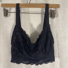 Cosabella Never Say Never Curvy Sweetie Hook  Eye Bralette Black NEVER1316 SPP