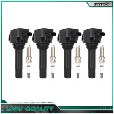 Ignition Coils & Spark Plugs For Scion FR-S Subaru BRZ 2.0L 2013 2014 UF710