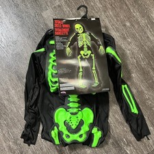 Kids Skeleton Costume with Mask Glow in the Dark Bones Halloween