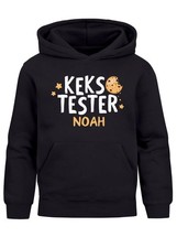 Kids Hoodie Boys With Name Design Cookie Tester Cookie Monster Personalised