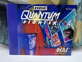 Kabuki Quantum Fighter (Nintendo NES, 1991) CIB Complete All Inserts! Nice!