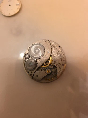 Antique Elgin Pocket Watch Movement 39mm