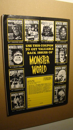 FAMOUS MONSTERS 89 *HIGH GRADE* BASIL GOGOS ART DRACULA VS FRANKENSTEIN - Picture 2 of 2