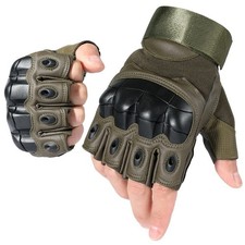 WTACTFUL Tactical Fingerless Gloves for Motorbike Motorcycle Cycling Climbing...