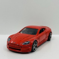 Hot Wheels Aston Martin DBS Red 2016 Then and Now 6/10 Loose 106/250