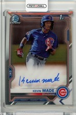 2021 Topps Bowman Chrome Cpa-Km Prospect Autographs Kevin Made