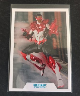McFarlane DC Multiverse Trading Card Kid Flash (Speed Metal)