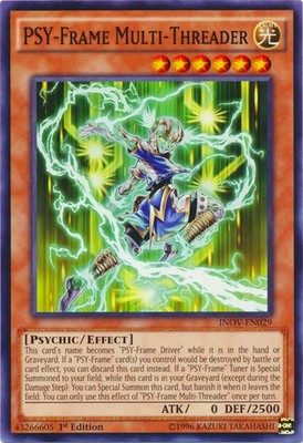 PSY-Frame Multi-Threader - INOV-EN029 - Common - 1st Edition - Lightly Played