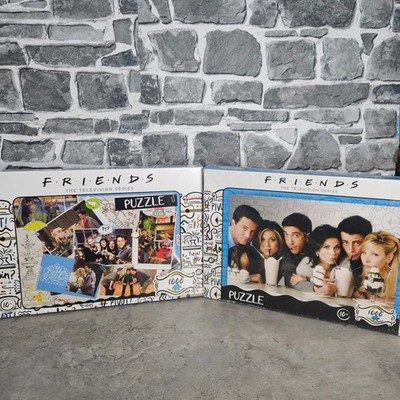 NEU VERSIEGELT FREUNDE Puzzle 2 x 1000 Teile Ross Rachel Monica TV Sitcom GESCHENK