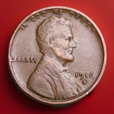 1916-D Lincoln Wheat Cent “Best Value On eBay" FAST SHIPPING