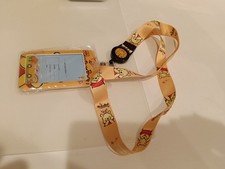 Winne The Pooh Character and Friends with ID Holder Lanyard