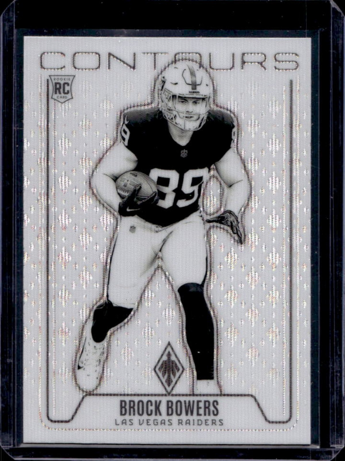 2024 Phoenix Brock Bowers Contours RC Wave Rookie #CON-BBS Raiders