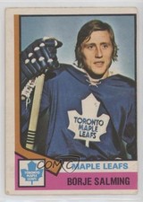 1974-75 O-Pee-Chee Borje Salming #180 HOF q7c