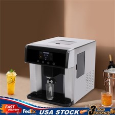 Nugget Ice Maker 33lbs Countertop Pebble Ice Maker Machine Self-Cleaning ZB-10E